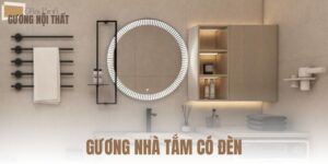gương nhà tắm có đèn