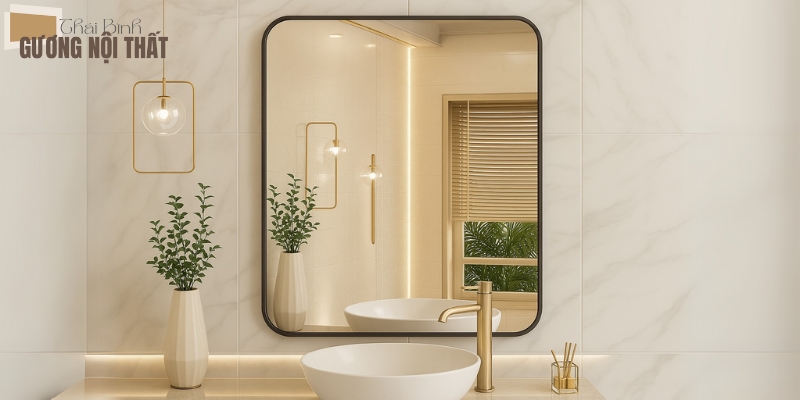 Lựa chọn gương nhà tắm chất lượng