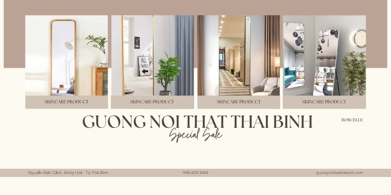 Mẫu gương đứng hot nhất năm 2025