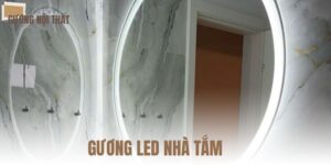 Gương led nhà tắm