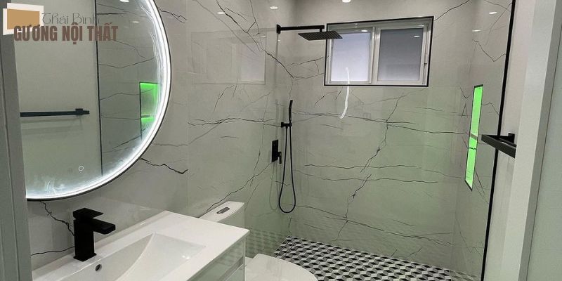 Những lưu ý khi chọn gương led nhà tắm