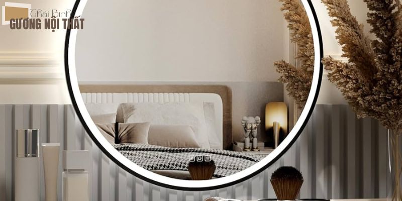 Cách xử lý khi vỡ gương LED tròn