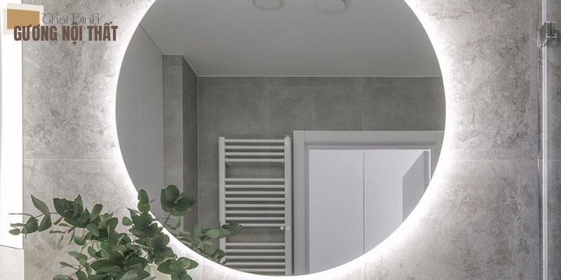 Vai trò của gương có đèn LED với phòng tắm