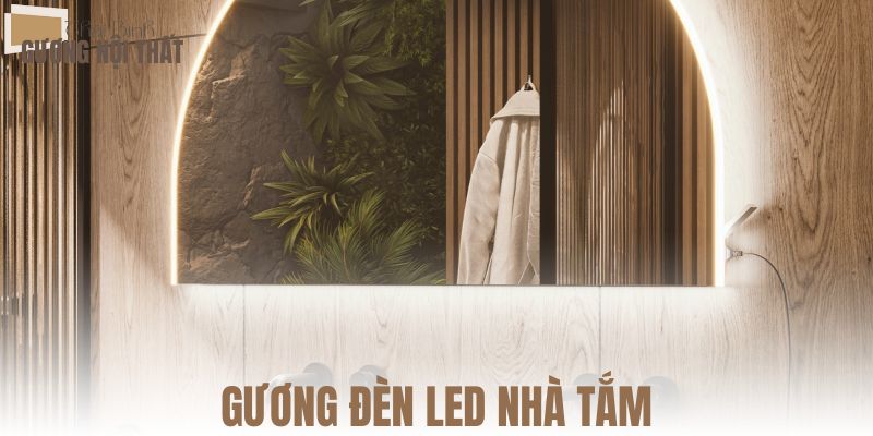 Gương đèn LED nhà tắm