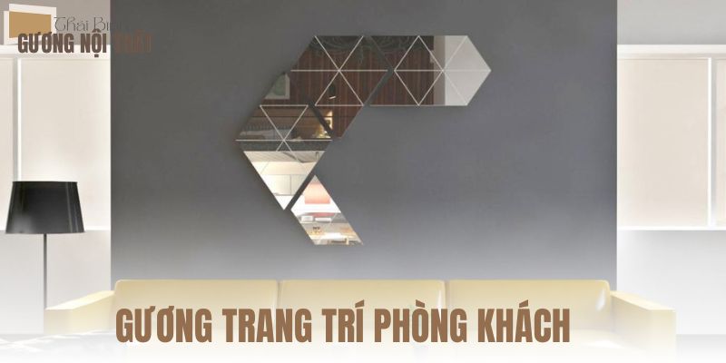 Gương trang trí phòng khách