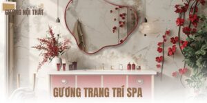 Gương trang trí spa