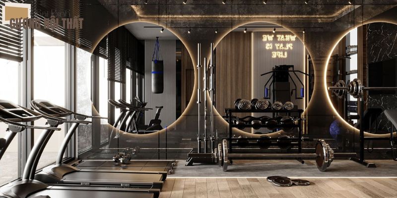Lưu ý khi chọn gương phòng tập gym