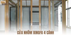 Cửa nhôm Xingfa 4 cánh