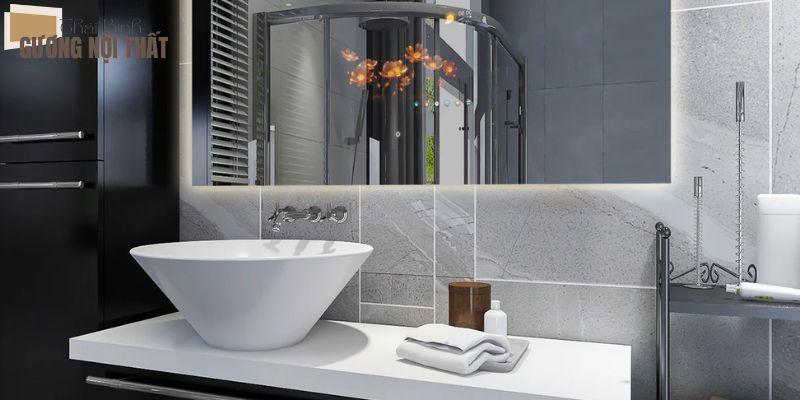 Lợi ích của gương nhà vệ sinh Hưng Yên
