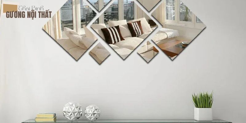 Ứng dụng của gương dán tường Hưng Yên với từng không gian sống