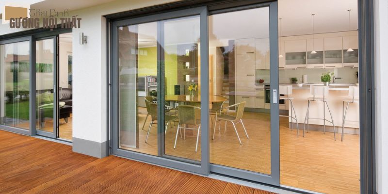 Mẫu cửa trượt ban công