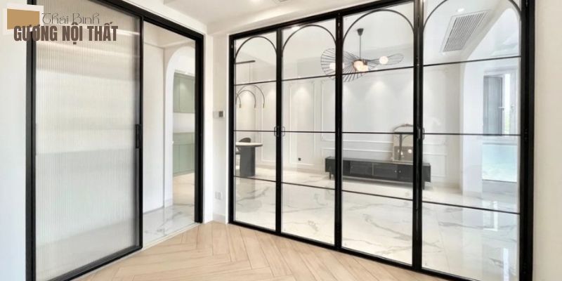 Ưu điểm của cửa kính khung nhôm