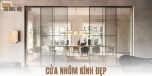 Cửa nhôm kính đẹp