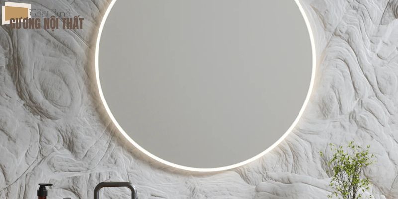 Gương Lavabo LED tròn