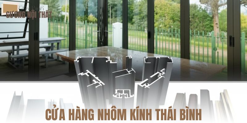 Cửa hàng nhôm kính Thái Bình