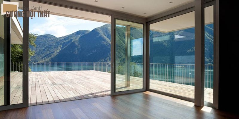 Khả năng tối ưu ánh sáng hoàn hảo của cửa lùa nhôm kính