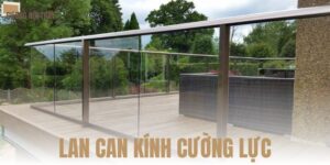 Lan can kính cường lực