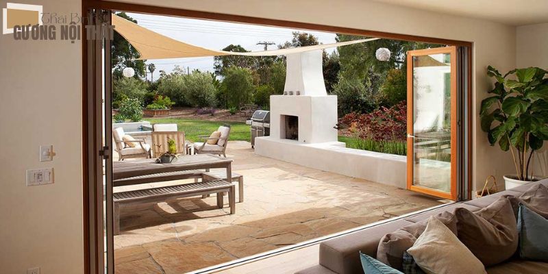 Ưu điểm của cửa nhôm kính giả gỗ